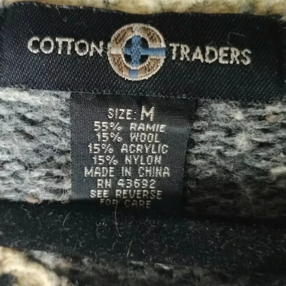 VINTAGE COTTON TRADERS SWEATER - Picture 3 of 4